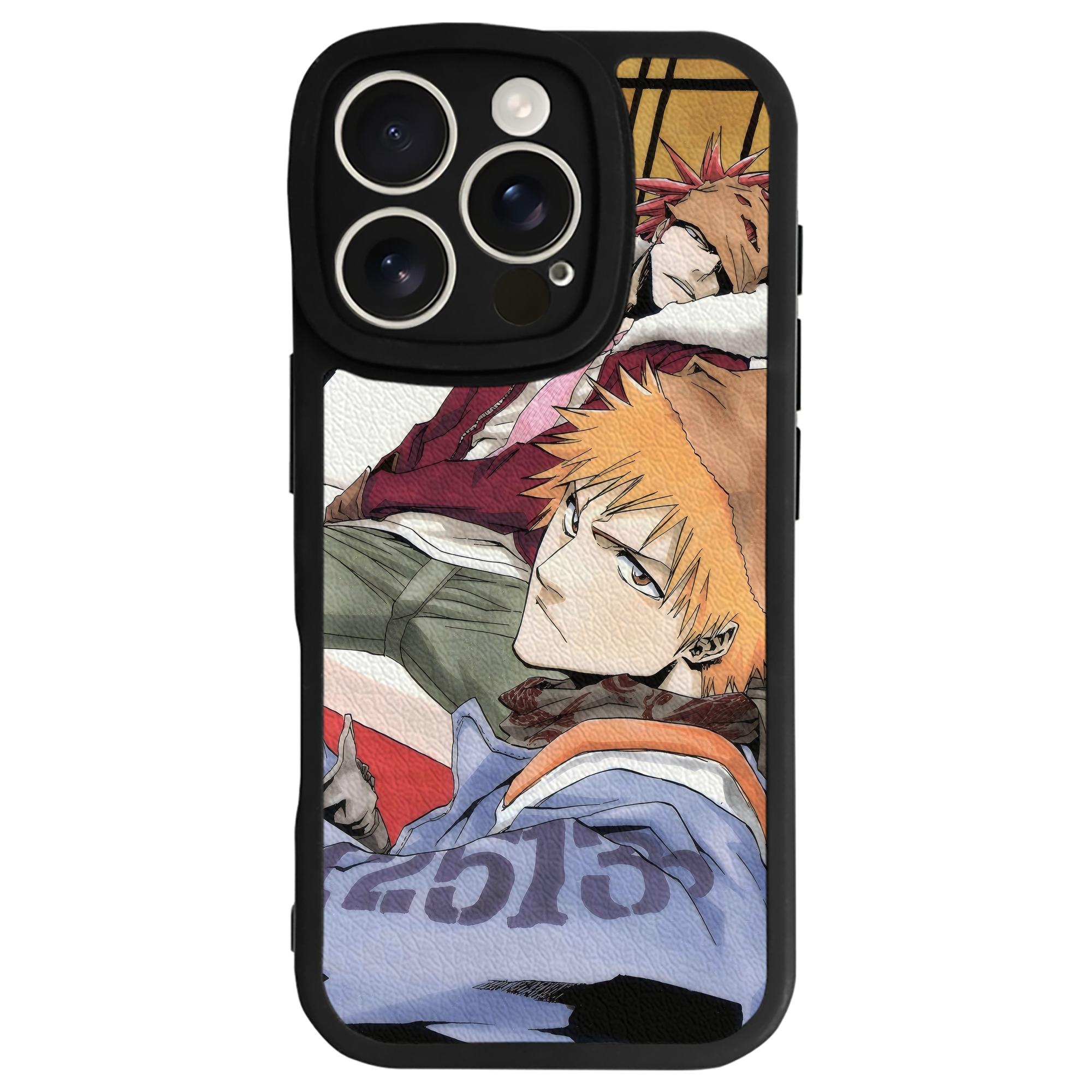 （画像用） ブリーチ BLEACH 【iPhone 16シリーズ対応】シリコンスマホケース（レザー調） 材質：シリコン